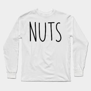 Chest And Nuts Couples Christmas Lover Pajamas Men Women Long Sleeve T-Shirt